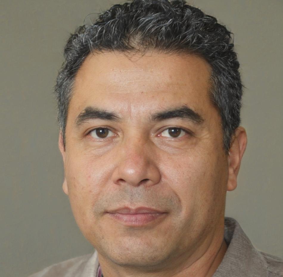 Портрет преподавателя Ермека Досжанова